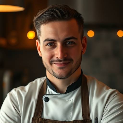Portrait of Thierry, the Sous Chef